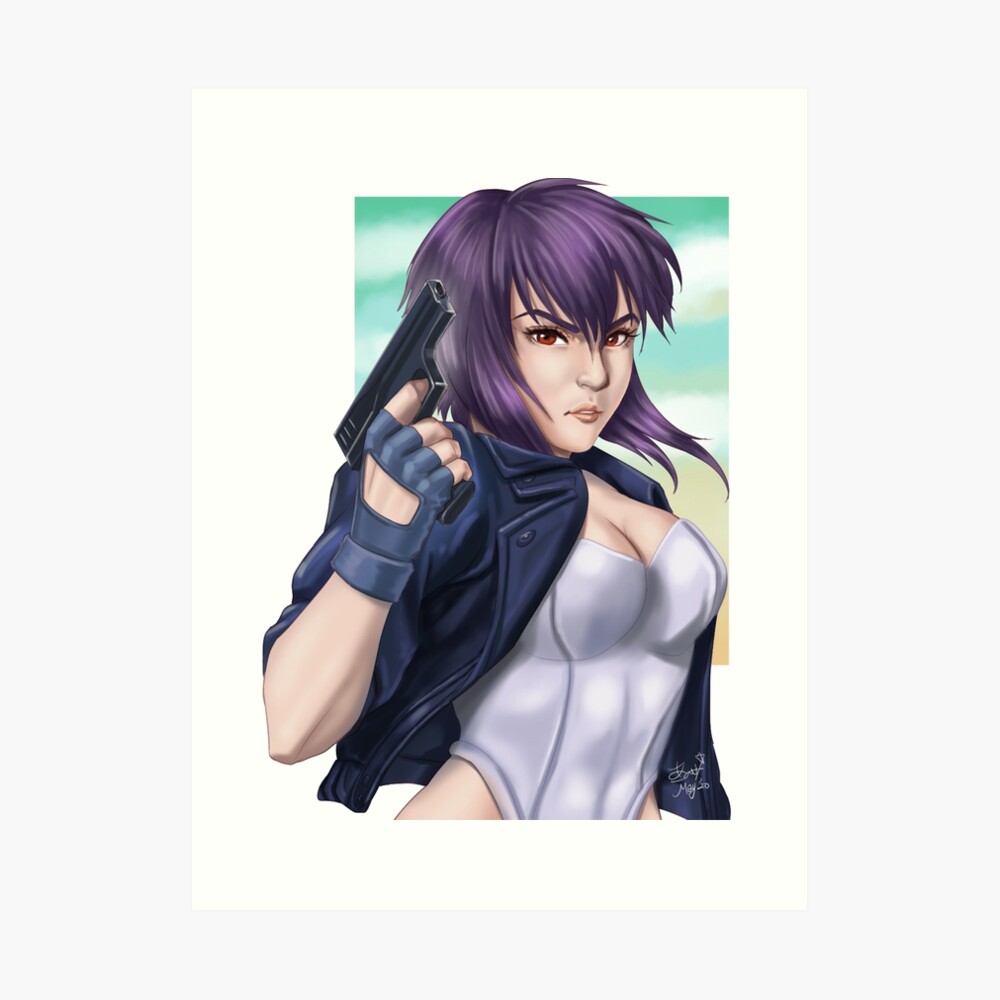 Major Motoko Kusanagi GITS | Anime | Cyborg | Fan Art