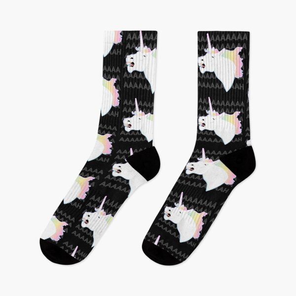 Item preview, AAAH Screaming Unicorn designed and sold by showersnack.