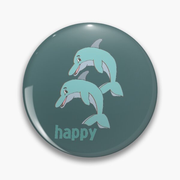 Aperçu de l'œuvre Dauphins heureux créée et vendue par Veki5.