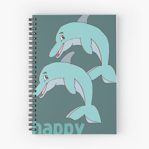 Item preview, Dolphins happy designed and sold by Veki5.
