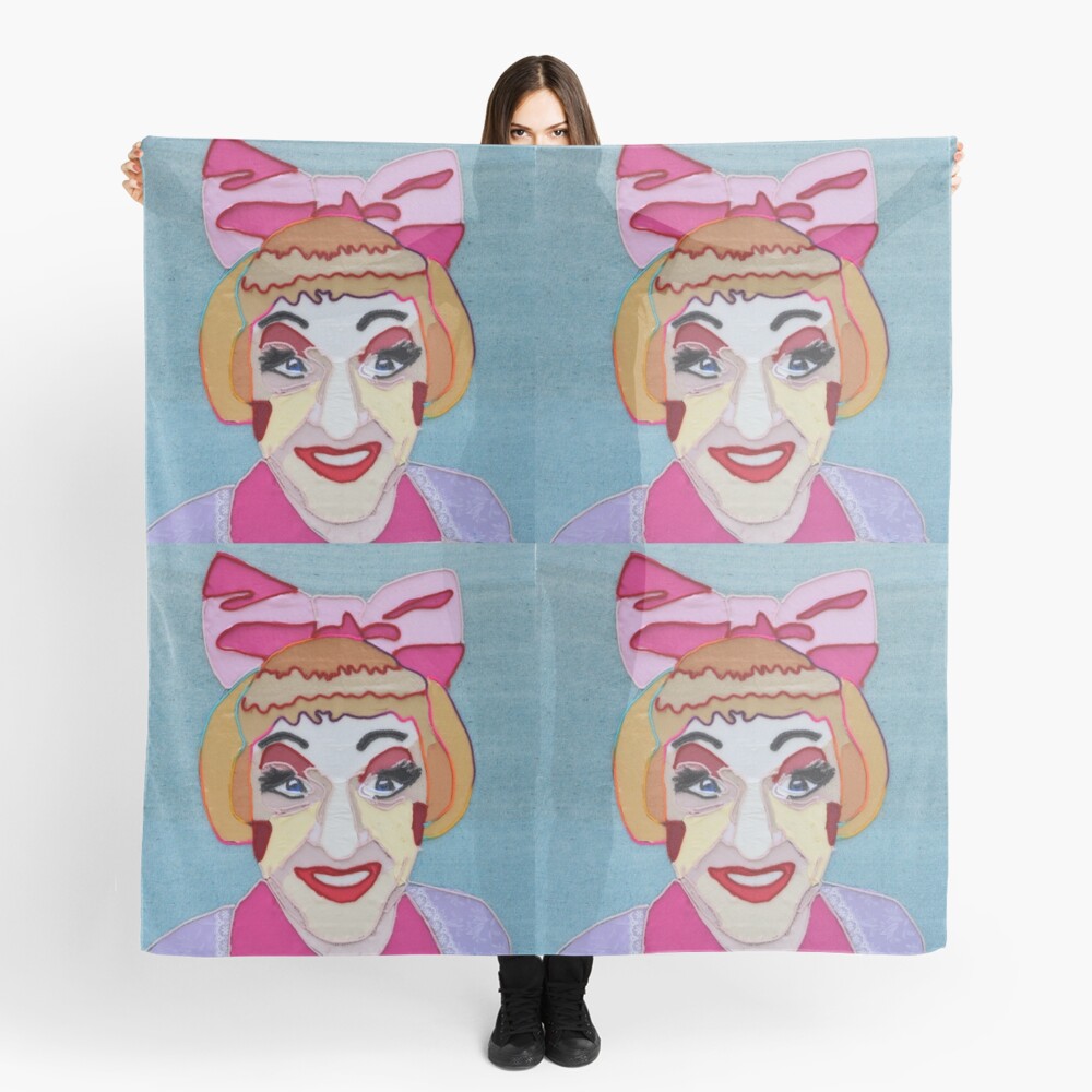 "Grayson Perry" Scarf for Sale by Kirstiepaints Redbubble