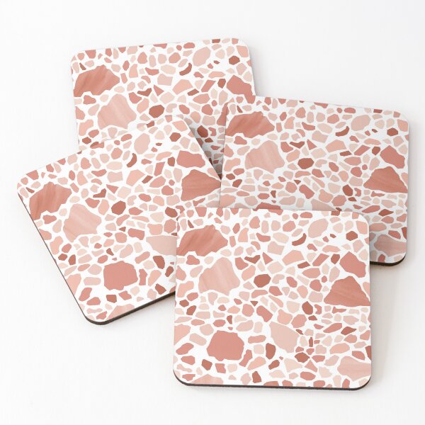 Item preview, Terracotta terrazzo designed and sold by TanyaMakesART.