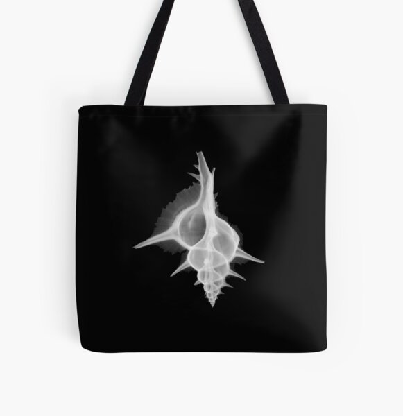 Murex Alabaster Shell X-ray All Over Print Tote Bag