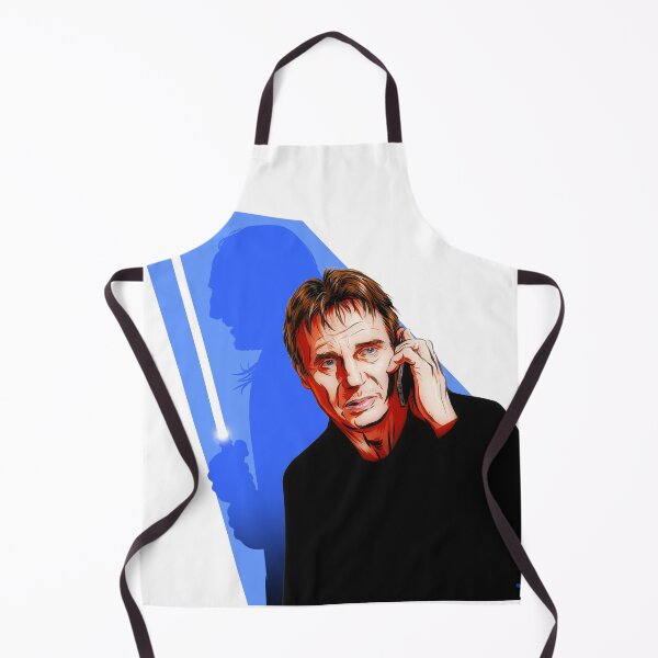 Item preview, Liam Neeson - An illustration by Paul Cemmick designed and sold by TIGERDAVER.