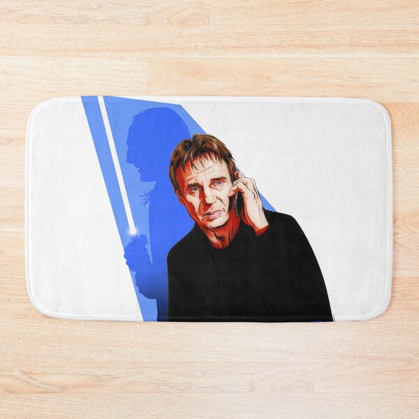 Item preview, Liam Neeson - An illustration by Paul Cemmick designed and sold by TIGERDAVER.