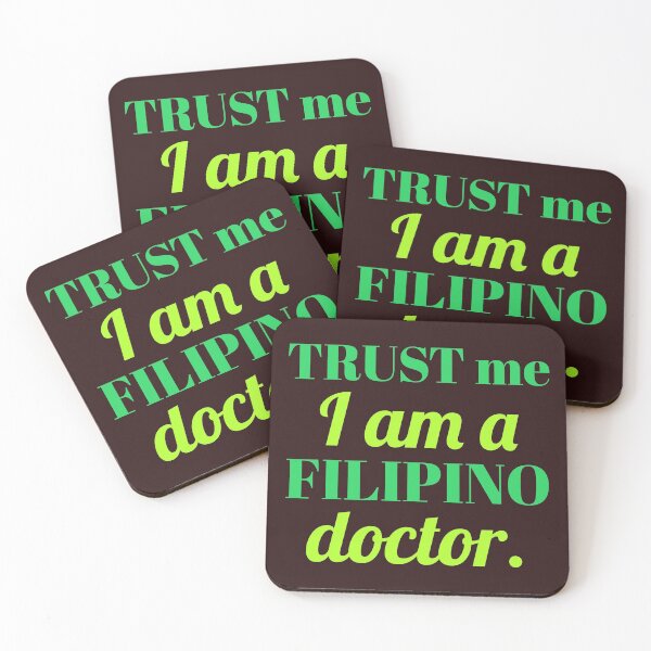 Item preview, trust me, i am a Filipino doctor. designed and sold by doctors-apparel.