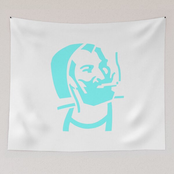 Item preview, Zig Zag Man Cool Blue designed and sold by ArtofDissent.