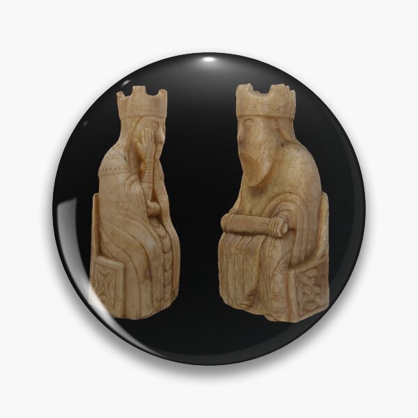 Item preview, Lewis Chessmen King and Queen (2) designed and sold by DotorEaon.