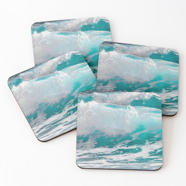 Item preview, Beautiful blue ocean waves-Bestseller designed and sold by August-E.