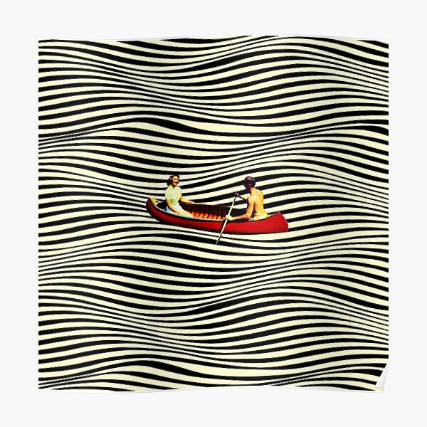 Illusionary Boat Ride Poster