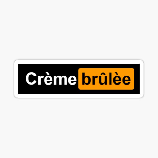 Item preview, Creme Brulee funny gift tee designed and sold by Michael Schmidt.