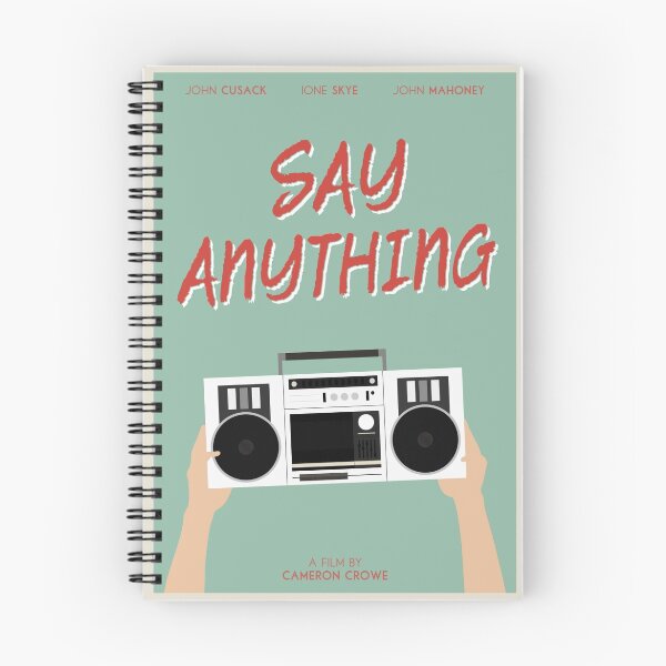 Item preview, Say Anything film poster designed and sold by PolarDesigns.