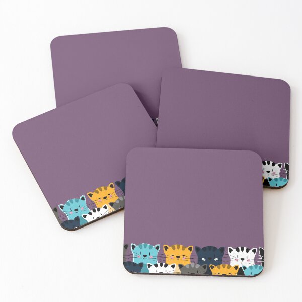 Item preview, Cat Expression Purple designed and sold by ranadigipaint.