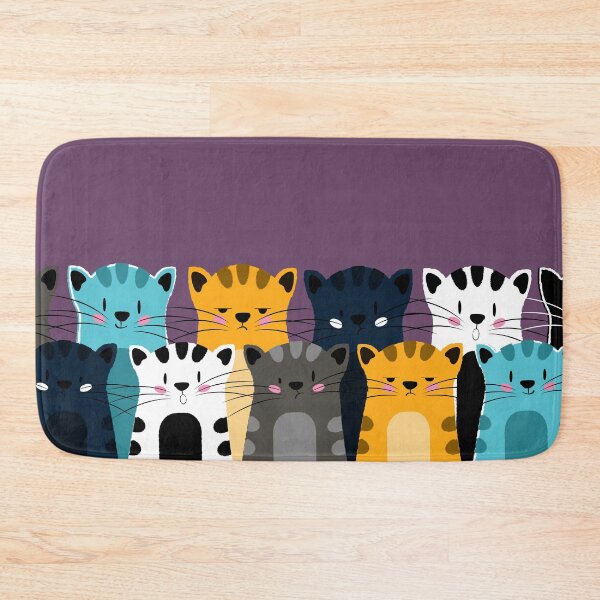 Item preview, Cat Expression Purple designed and sold by ranadigipaint.