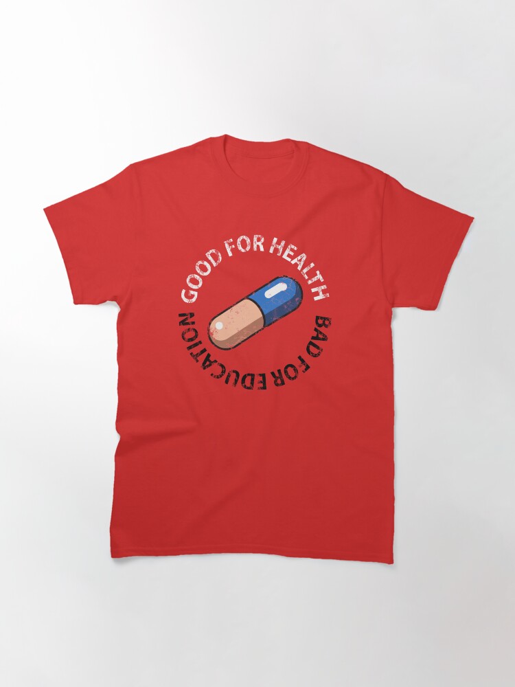 Alternate view of Curious Pill Classic T-Shirt