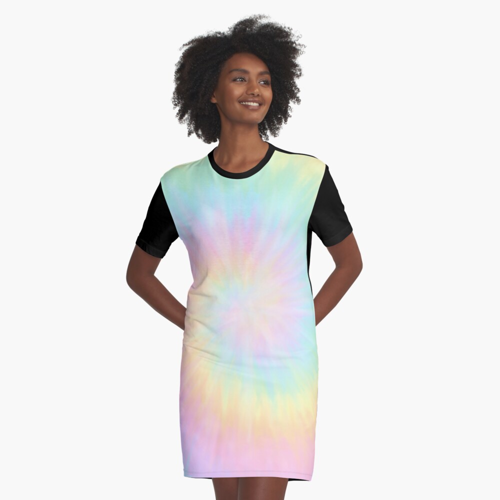 Vista previa del artículo con la obra «Vestido camiseta», diseñado y vendido por Pastel-PaletteD.