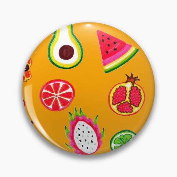 Item preview,   Colorful Fruit Slice Marker Pattern designed and sold by Ivy Lily Art.