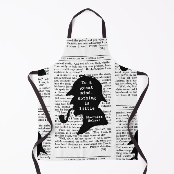 Item preview, Sherlock Holmes Quote Art designed and sold by Rebel Misfits.