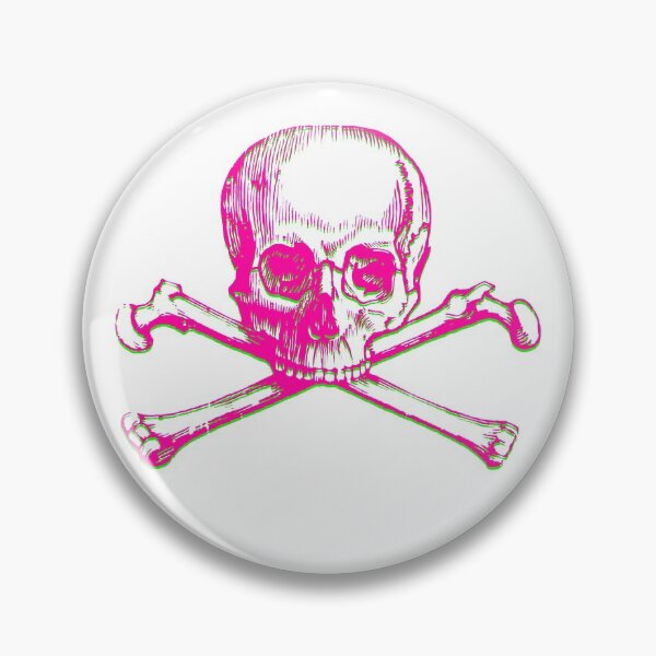 Item preview, Punk Skull Pink designed and sold by EvilLeftHand.