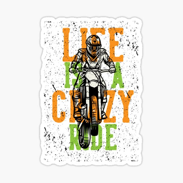 Item preview, Life is a Crazy Ride designed and sold by eskitus2020.