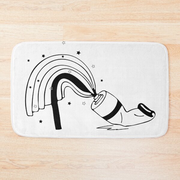 Item preview, Black and white rainbow, Paint designed and sold by Bazarovaart.