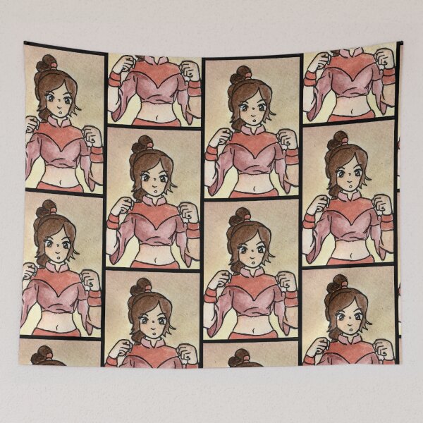 Item preview, The Last Paintbender: Ty Lee Watercolour designed and sold by TheDoodlemancer.