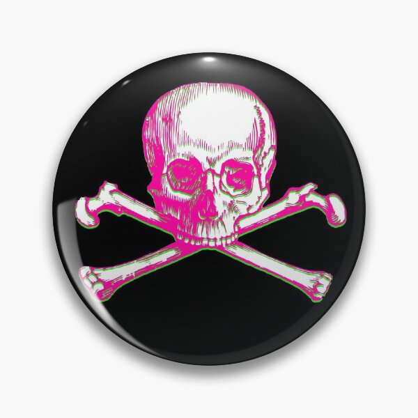 Item preview, Punk Skull ~Pink & Green on White designed and sold by EvilLeftHand.