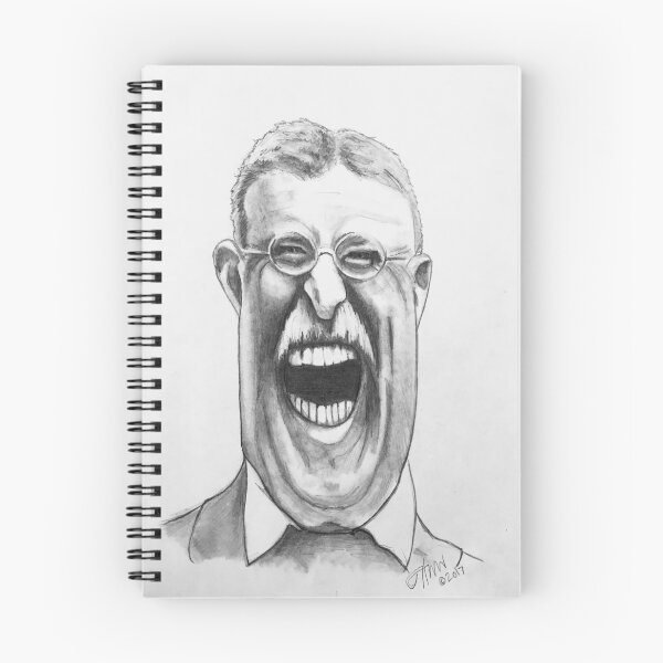 Item preview, Teddy Roosevelt Laughing designed and sold by HarrisonWatters.