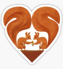 Squirrel Lovers Sticker