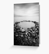 The Rock Pool Greeting Card