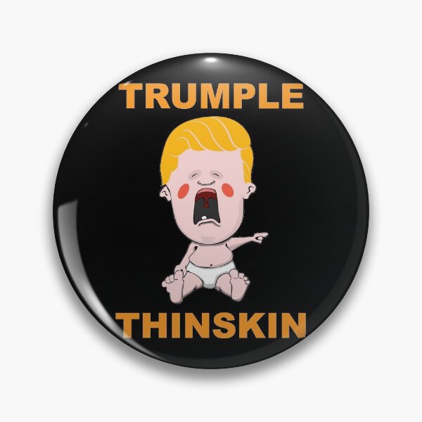 Item preview, TrumpleThinSkin designed and sold by Civil-Woke.
