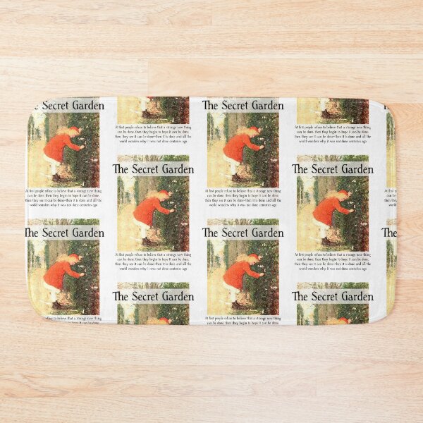 Item preview, The Secret Garden, Frances Hodgson Burnett Artwork Quote designed and sold by Rebel Misfits.