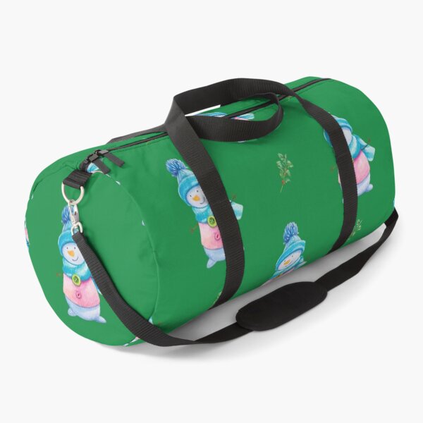 Item preview, Colorful Christmas Snowman on a Green Background Pattern designed and sold by Coastal-Designs.