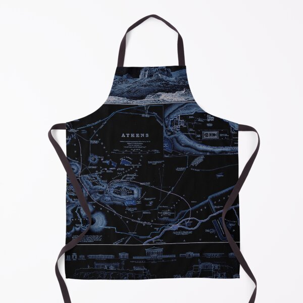 Item preview, Vintage Greece and Athens Map designed and sold by kapotka.