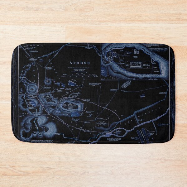 Item preview, Vintage Greece and Athens Map designed and sold by kapotka.