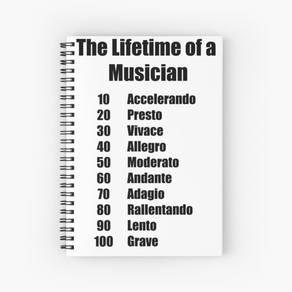 Item preview, The Lifetime of a Musician  designed and sold by TSHIRTSOFDESIRE.