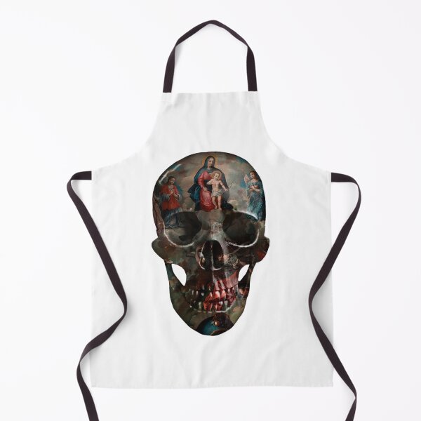 Item preview, Painted Baroque Skull designed and sold by EvilLeftHand.