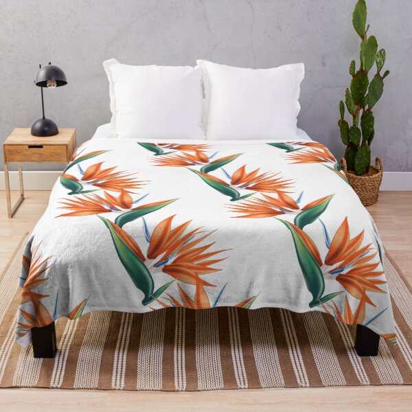 Item preview, Strelitzia tropical flower designed and sold by AnnArtshock.