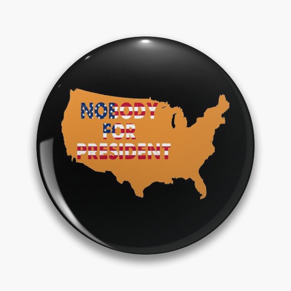 Item preview, Nobody for President Vintage Flag designed and sold by Kathrine2302.