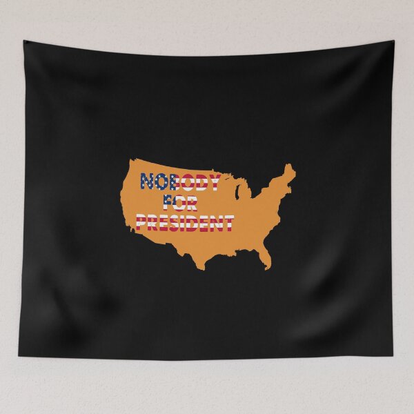 Item preview, Nobody for President Vintage Flag designed and sold by Kathrine2302.