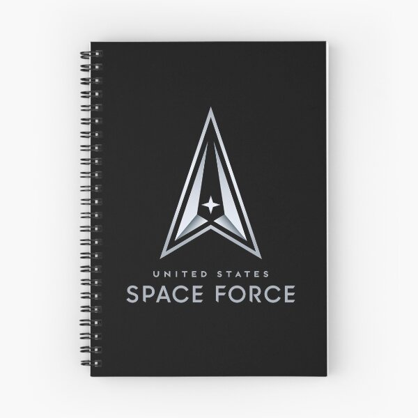 Aperçu de l'œuvre Logo de l'US Space Force USSF Astronaut Military Air Force créée et vendue par quackynaut.