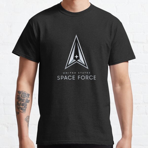 US Space Force Logo USSF Astronaut Military Air Force Classic T-Shirt