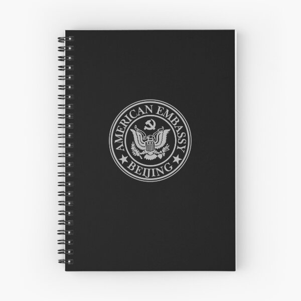 Item preview, American Embassy Beijing Grey designed and sold by ArtofDissent.