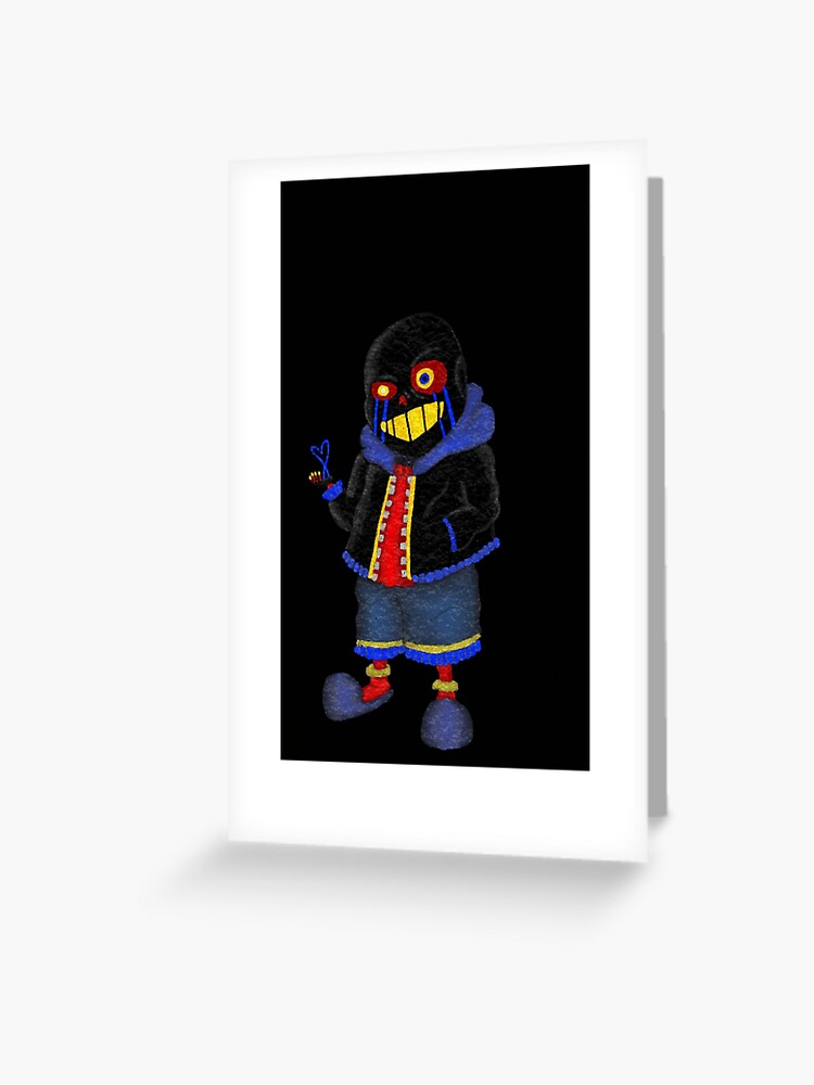 Horror Sans Bitty Postcard for Sale by MoonRushers