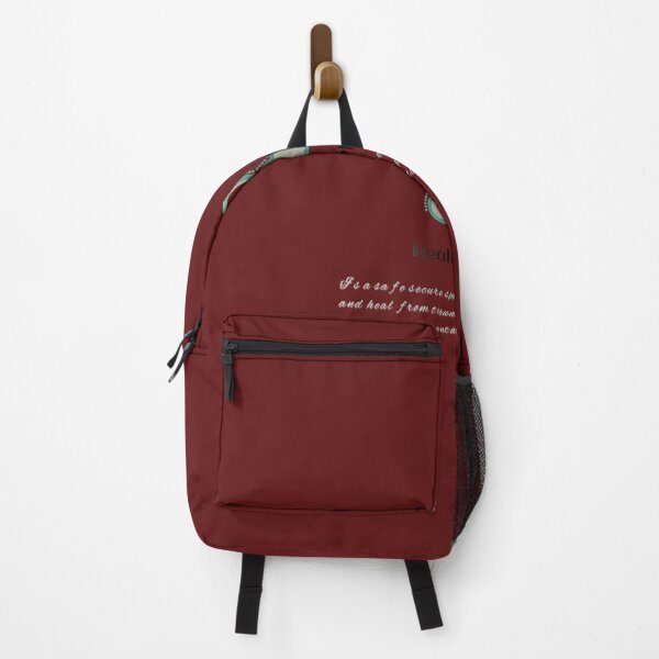 Meditation is way of Life Backpack
