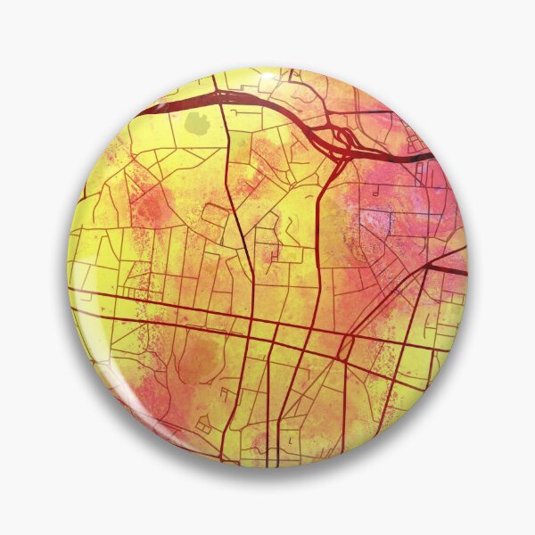 Item preview, Porto Portugal Street Map Magma Eruption designed and sold by IvonDesign.