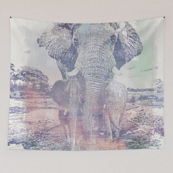 Item preview, Elephant in wild designed and sold by NandoArtDesign.