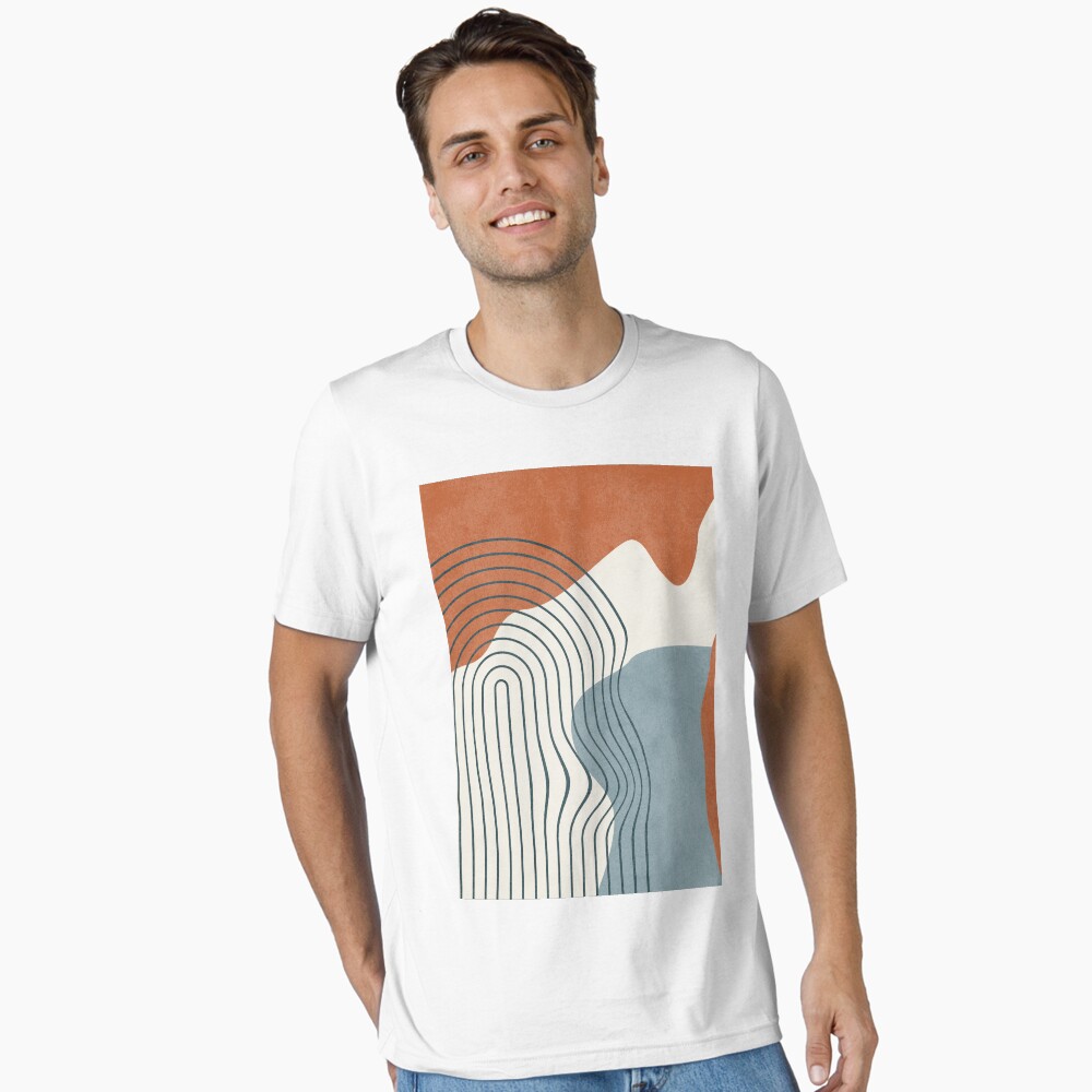 Vista previa del artículo con la obra «Camiseta esencial», diseñado y vendido por millamix.