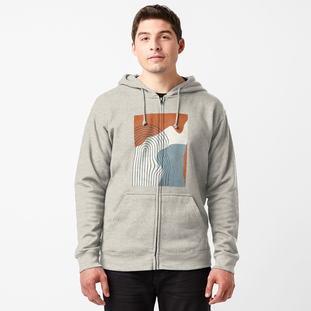 Vista previa del artículo con la obra «Sudadera con capucha y cremallera», diseñado y vendido por millamix.