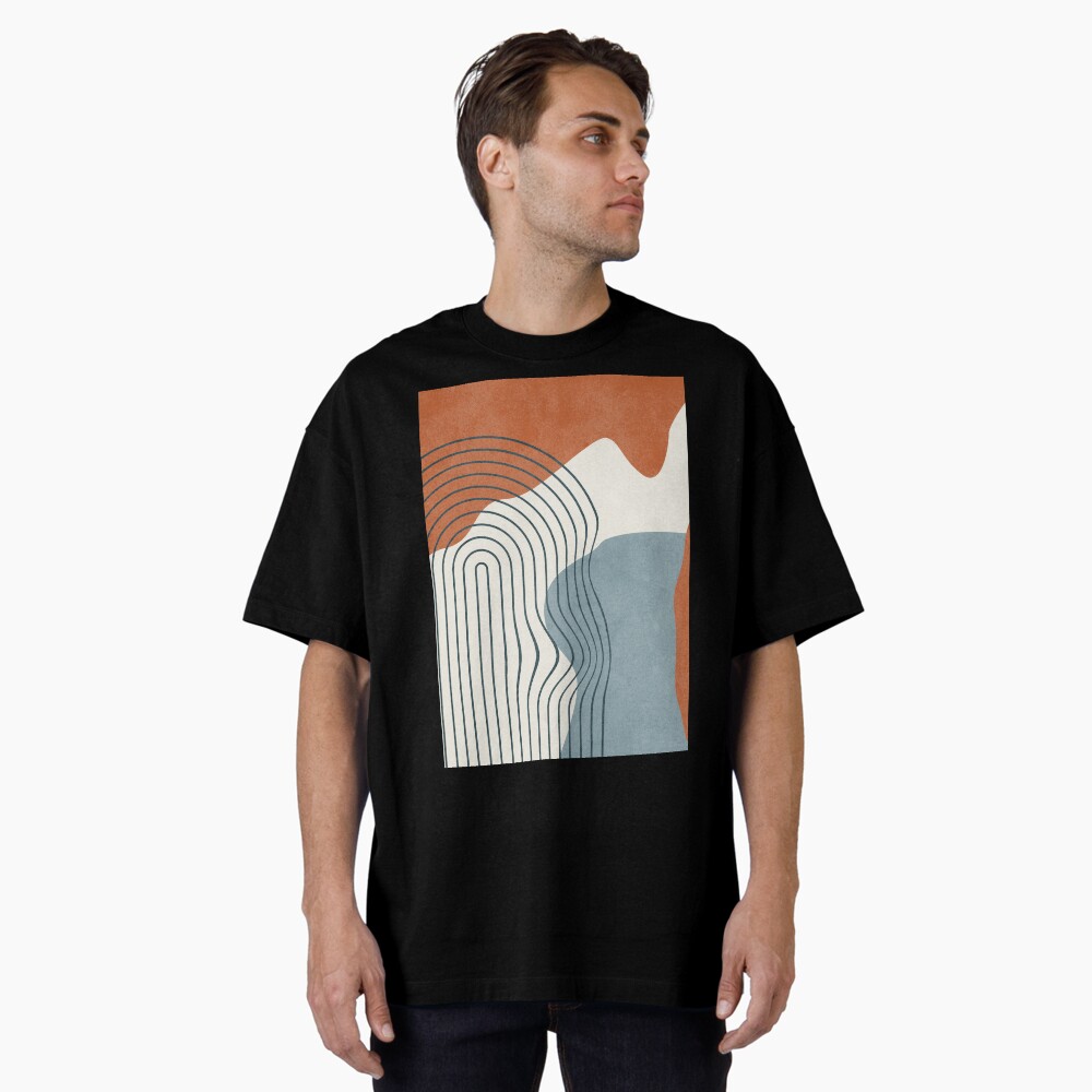 Vista previa del artículo con la obra «Camiseta holgada», diseñado y vendido por millamix.